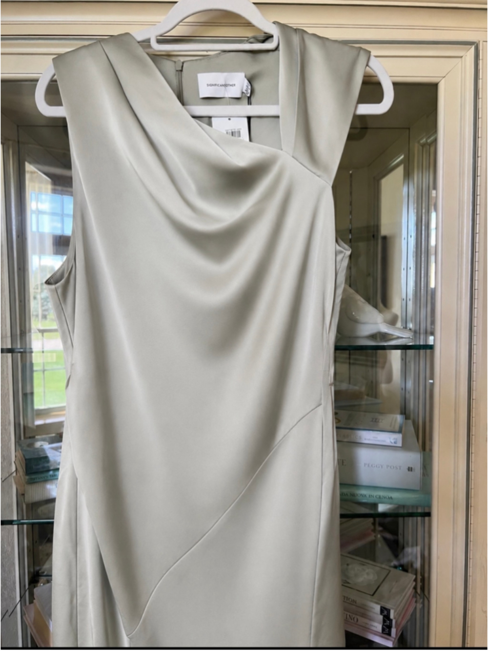 Significant Other Midi Dress Size 10 Sage Green New w Tags! - Picture 3 of 6